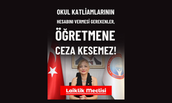 "Okullarda Ölmek İstemiyoruz" Diyen Öğretmene Ceza: Laiklik Meclisi'nden Yusuf Tekin'e Sert Tepki