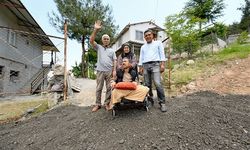 BÜYÜKŞEHİR, ÇAMLIYAYLA’DA BABA VE OĞLUNUN YOL ÇİLESİNE SON VERDİ