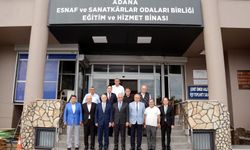 ATB’den Adana ESOB’a Hayırlı Olsun Ziyareti
