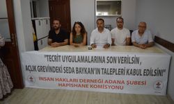 Adana İHD’den açlık grevindeki Seda Baykan için çağrı: “Tecrit kaldırılsın, sevk talebi kabul edilsin”