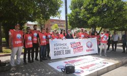 Eğitim-İş Adana’dan Milli Eğitim Müdürlüğü Önünde Çağrı: “Laik, Bilimsel ve Kamusal Eğitim Kuşatma Altında”