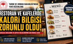 Menülerde Yeni Dönem Başladı: Zincir Restoranlarda Kalori Bilgisi Zorunlu Oldu