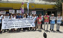 Adana'da PTT emekçilerinden torba yasa tepkisi: "Haklarımız güvence altına alınmadan geçiş kabul edilemez"