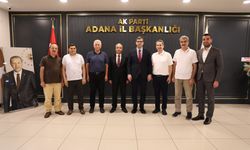 Birlik Vakfı Heyetinden AK Parti Adana İl Başkanı Mustafa Özkan’a Hayırlı Olsun Ziyareti