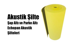 Akustik Şilte | Şap Altı ve Parke Altı– Echopan Akustik Şilteleri