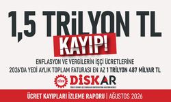 1,5 Trilyon TL'lik Erime: DİSK-AR Raporu İşçi Ücretlerindeki Dev Kayıbı Ortaya Koydu