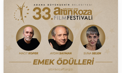 Adana Altın Koza’dan Suna Selen, Macit Koper ve Aydın Sayman’a Emek Ödülü
