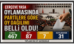 Çerçeve Yasa oylamasında dikkat çeken tablo: Partiler nasıl oy kullandı?