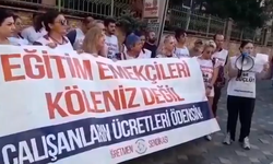 Biltes Koleji emekçileri aylardır maaş alamadıklarını belirtti: Sendikadan eylem