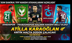 Amedspor-Trabzonspor Maçının Hakemi Belli Oldu
