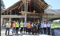 Başkan Ayşe Ünlüce, Sazova Çocuk Evi İnşaatını Yerinde İnceledi
