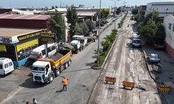 MERSİN BÜYÜKŞEHİR TIRMIL SANAYİ SİTESİ’NDE YOLLARI YENİLEDİ