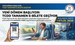 TCDD duyurdu: Trenlerde tamamen e-bilet dönemi başlıyor