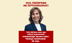Oya Tekin’den Tutukluluk Tepkisi: “Benden Ne İsteniyor?”