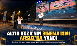 Altın Koza’nın sinema ışığı bu kez Arsuz’da yandı