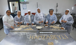 BÜYÜKŞEHİR’DEN HAMZABEYLİ’DE KADINLARIN ÜRETİMİNE GÜÇLÜ DESTEK