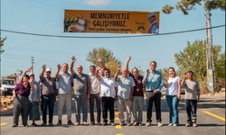 Gülnar’da üreticilerin kullandığı Bulgara Caddesi yenilendi: 1.100 metreye yaklaşık 2 bin ton asfalt