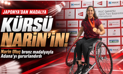 Narin Uluç’tan Japonya’da bronz madalya: Adana’ya büyük gurur