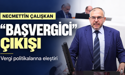 Necmettin Çalışkan’dan “başvergici” çıkışı: Vergi eleştirisi