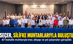 Vahap Seçer, Silifke’de 47 mahalle muhtarıyla buluştu: Gündemde imar, altyapı ve yollar vardı