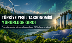 Türkiye Yeşil Taksonomisi yürürlüğe girdi: Finans kuruluşlarına çevresel raporlama düzeni