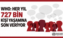 WHO: Her yıl 727 bin kişi yaşamına son veriyor