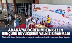 Adana’ya öğrenim görmeye gelen gençleri Büyükşehir yalnız bırakmadı