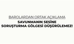 79 Barodan Kanadoğlu Soruşturmasına Ortak Çağrı: “İfade Özgürlüğü Gözetilerek Sonlandırılmalı”