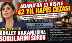 Adana’da 11 Kişiye 42 Yıl Hapis Cezası Meclis Gündeminde: Meral Danış Beştaş Adalet Bakanlığına Sordu
