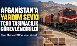 Afganistan’a insani yardım sevki için TCDD Taşımacılık görevlendirildi