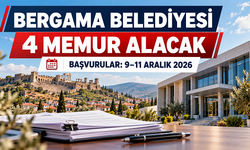 Bergama Belediyesi 4 Memur Alacak: Başvurular 9 Aralık’ta Başlıyor