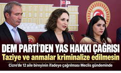DEM Parti Şırnak milletvekilleri yas hakkını Meclis’e taşıdı: “Taziye ve anmalar kriminalize edilmesin”