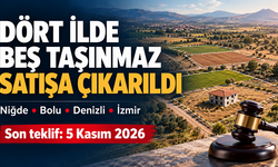 Dört ilde beş taşınmaz özelleştirme yoluyla satışa çıkarıldı
