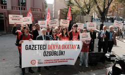 Adalet Bakanlığı önünde Derya Okatan için özgürlük çağrısı