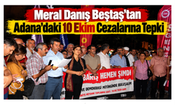 Meral Danış Beştaş’tan Adana’daki 10 Ekim Cezalarına Tepki