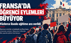 Fransa’da öğrenci eylemleri büyüyor: Yüzlerce lisede eğitime ara verildi