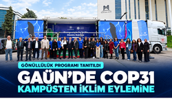 GAÜN’de Kampüsten İklim Eylemine Çağrı: COP31 Gönüllülük Programı Tanıtıldı