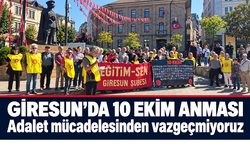 Giresun’dan 10 Ekim’in 11. yılında çağrı: “Adalet mücadelesinden vazgeçmiyoruz”