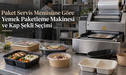 Paket Servis Menüsüne Göre Yemek Paketleme Makinesi ve Kap Şekli Seçimi