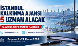 İstanbul Kalkınma Ajansı beş uzman alacak: Başvurular 2 Kasım’da başlayacak