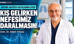Uzm. Dr. Adem Yılmaz’dan kronik akciğer hastalarına uyarı: “Kış gelirken nefesimiz daralmasın!”