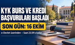 KYK burs ve kredi başvuruları başladı: Son gün 16 Ekim