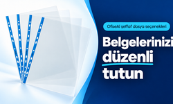 OfiseAl Şeffaf Dosya Seçenekleriyle Belgelerinizi Düzenli Tutun
