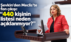 Müzeyyen Şevkin’den Meclis’te fon tepkisi: “830 milyar dolarlık hırsızlığın hesabını kim verecek?”