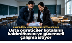 Halk Eğitim Merkezlerinde Kota Sınırlaması: Usta Öğreticiler Güvenceli Çalışma İstiyor