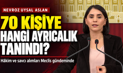 DEM Partili Nevroz Uysal Aslan’dan Bakanlığa: “70 kişiyi hangi referanslarla hâkim ve savcı yaptınız?”