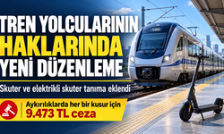 Tren yolcularının haklarına ilişkin yönetmelik değişti: Süreler kısaldı, skuterler tanıma eklendi