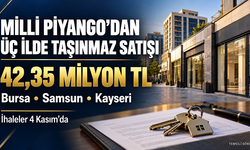 Milli Piyango üç ildeki taşınmazlarını satışa çıkarıyor: Toplam 42,35 milyon lira