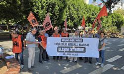 Adana Halkevi ulaşım zamlarını protesto etti: “Ucuz, erişilebilir ve nitelikli ulaşım istiyoruz”