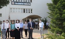 Rektör Prof. Dr. Tuncel Fen Edebiyat Fakültesinde İncelemede Bulundu